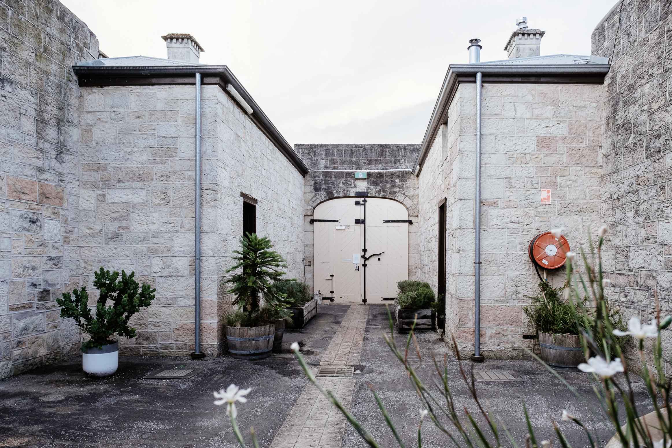 Photo of the Gaol frontage of Old Mount Gambier Gaol